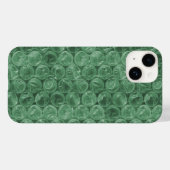 緑のバブルラップパターン Case-Mate iPhoneケース (裏面 (横))