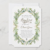 緑のバプテスマの招待 招待状 (正面)