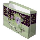 緑のバラを作成 ラージペーパーバッグ (正面アングル)