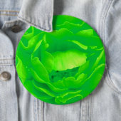 緑のバラボタン – カスタマイズ可能 缶バッジ (インサイチュ)