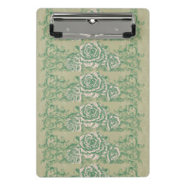 緑のバラミニクリップボード ミニクリップボード