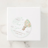 緑のバルーン付きテディベアありがとうございました フェイバータグ (インサイチュ)