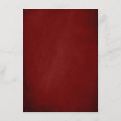 緑のバーガンディの情結婚報を吸い取る エンクロージャーカード (裏面)