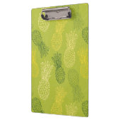 緑のパイナップル輪郭パターン クリップボード (左)