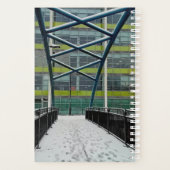 緑のパターン プランナー手帳 (裏面)