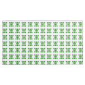 緑のパターン 枕カバー (正面右)