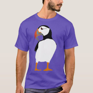緑のパフィン Tシャツ