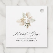 緑のパンパフローラバプテスマ フェイバータグ (裏面)