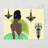 緑のビアンカ – はがき (正面)