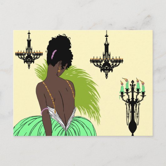 緑のビアンカ – はがき (正面)