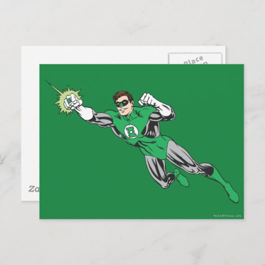 緑のビワハゴロモは2つを去りました ポストカード (正面/裏面)