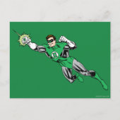 緑のビワハゴロモは2つを去りました ポストカード (正面)