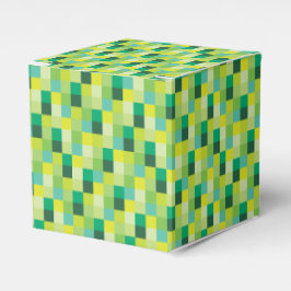 緑のピクセルパターン フェイバーボックス