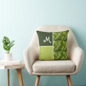 緑のピクルス; ピクルスパターン クッション (椅子)