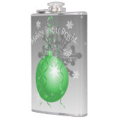緑のファンシークリスマス飾りフラスコ フラスク (左)