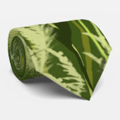 緑のファンタジーのタイ ネクタイ (ロール)