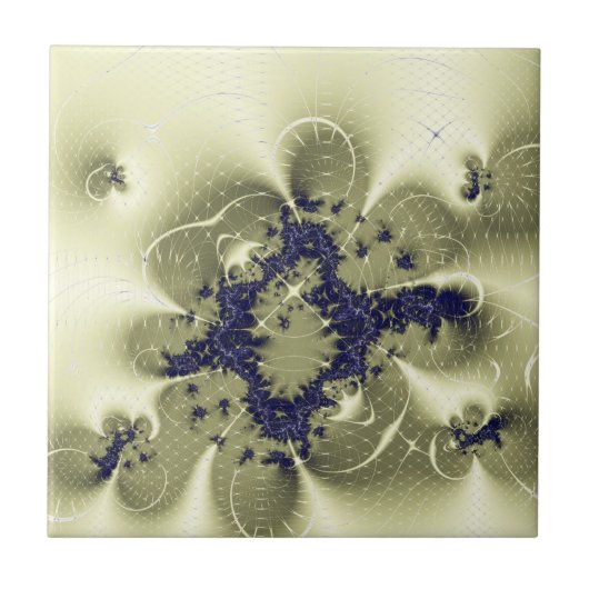 緑のファンタジー タイル (正面)