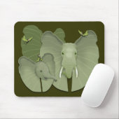 緑のファンタジー マウスパッド (マウス)