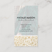 緑のファー |ファッションモデル |コンサルタント 名刺 (裏面)