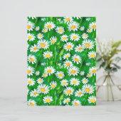 緑のフィールドの水色デイジー (スタンド正面)