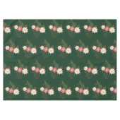 緑のフェスティバル植物性のクリスマス休暇 テーブルクロス (正面(横))
