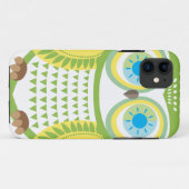 緑のフクロウのiPhone 5の箱 Case-Mate iPhoneケース (裏面(横))