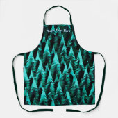 緑のフラクタル林 エプロン (正面)