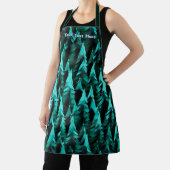 緑のフラクタル林 エプロン (インサイチュ)