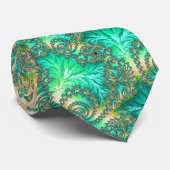 緑のフラクタル ネクタイ (ロール)