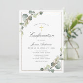 緑のフレーム確認招待状です。 招待状 (スタンド正面)