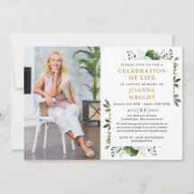 緑のフローラお祝いの生活葬儀の写真