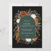 緑のフローラエレガントの植物エレガントアーチ シーズンカード (正面)