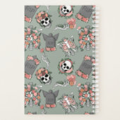 緑のフローラスケルトン プランナー手帳 (裏面)