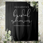 緑のフローラブライダルシャワー写真の背景 タペストリー