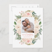 緑のフローラ写真メリークリスマスポストカード シーズンポストカード (正面/裏面)