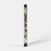 緑のフローラ十字 SAMSUNG GALAXYケース (右側面)