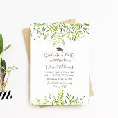 緑のフローラ卒業党 招待状