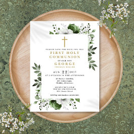 緑のフローラ最初の聖餐式を保存 ポストカード