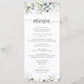 緑のフローラ水の結婚色 メニュー (正面)