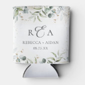 緑のフローラ水の結婚色 缶クーラー (正面)