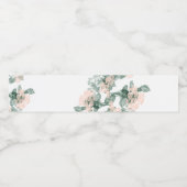 緑のフローラ ペットボトルラベル (シングルラベル)