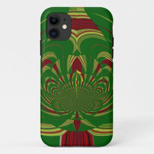 緑のフローラ iPhone 11 ケース