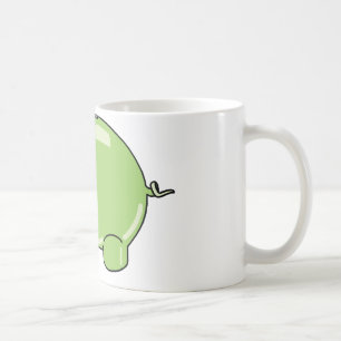 緑のブタのマグ コーヒーマグカップ
