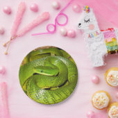 緑のブッシュのナメラ属 ペーパープレート (パーティー)