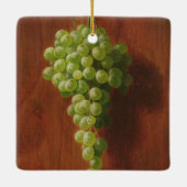 緑のブドウ セラミックオーナメント (裏面)