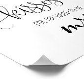 緑のブライダルシャワーゲームポスター ポスター (角)