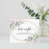 緑のブライダルシャワーデイトナイトジャールカード (スタンド正面)