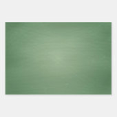 緑のブラシストロークの影の迷彩画 ラッピングペーパーシート (正面3)