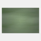 緑のブラシストロークの影の迷彩画 ラッピングペーパーシート (正面2)