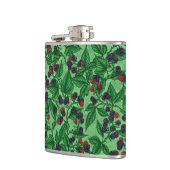 緑のブラックベリー フラスク (左)